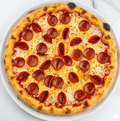 Pepperoni Garden Pizza 